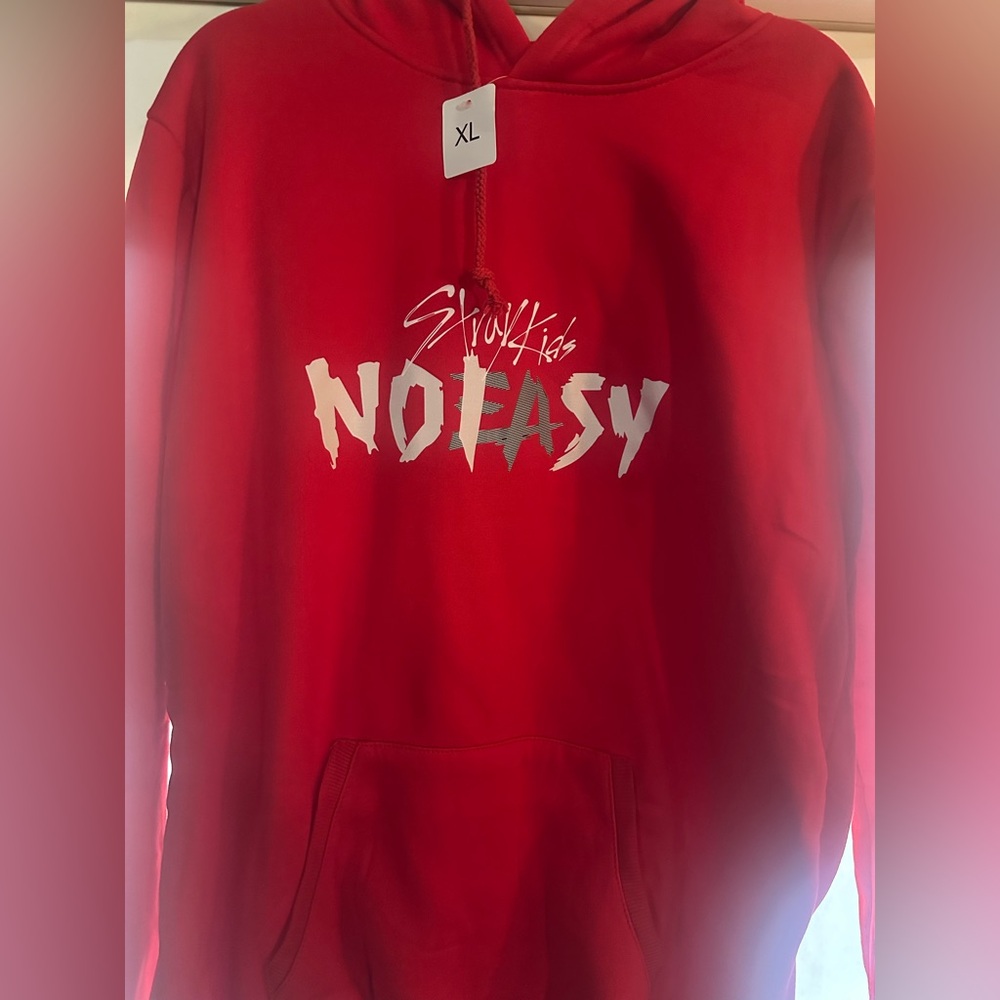 Stray Kids Red Pullover Sweatshirt XL (runs small)